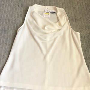 Calvin Klein Off White Sleeveless - brand new
